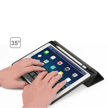 Za iPad 10.2 7. Gen Primeru 2019 s Svinčnik Imetnik Shockproof PU Usnja Flip Stojalo Smart Cover A2200 A2198 A2232