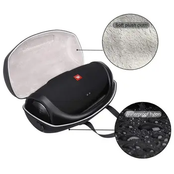 Za JBL Boombox Prenosni Bluetooth Nepremočljiva Zvočnik Primeru Težko Carry Bag Zaščitno Polje (Črna)