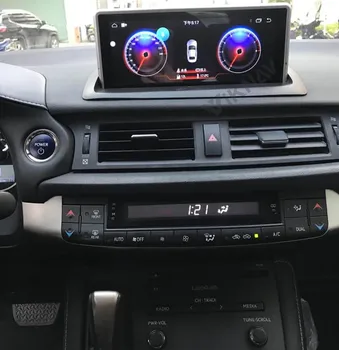 Za Lexus CT200h 2011-2018 Avto Radio Zaslon Android Multimedijski Predvajalnik, GPS Navigacija Vodja Enote Auto Audio Stereo Zaslon 2 Din