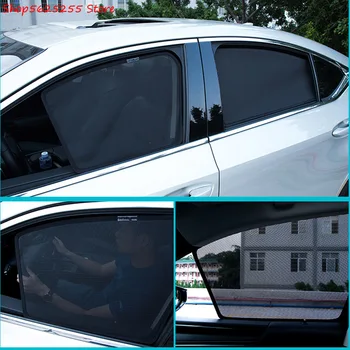 Za Mercedes Benz W204 Pribor Magnetna Avto Dežnik Očesa Sonce Odtenek Strani Okna Svetlobe Vizir Izolacija 2007-