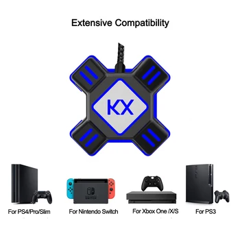 Za PS4 Tipkovnico, Miško Adapter Gamepad Krmilnika Pretvornik Za PS3 Za Xbox Eno Za Nintendo Stikalo FPS Igre Pribor