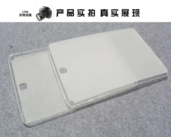 Za Samsung Galaxy Tab JE 9,7 SM-T550 SM-T551 SM-T555 T550 P550 P555 Mehke Silikonske Gume TPU Zadnji Pokrov Zaščitni Primeru Zajema