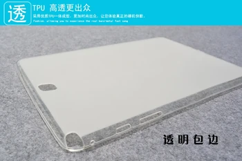 Za Samsung Galaxy Tab JE 9,7 SM-T550 SM-T551 SM-T555 T550 P550 P555 Mehke Silikonske Gume TPU Zadnji Pokrov Zaščitni Primeru Zajema