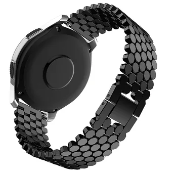 Za Samsung galaxy watch 46mm Prestavi S3 Meje & Classic iz Nerjavečega Jekla Zamenjava Watch Band Zapestnica Trak 22 mm Watchband