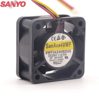 Za Sanyo 9WF0424H6D05 4020 DC 24V 0.11 3-P osno hladilni ventilator nepremočljiva