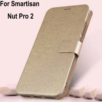 Za Smartisan Matica Pro 2 Primeru Zajema Luksuzni PU Usnja, Hrbtni Pokrovček Telefona Primeru Za Smartisan Matica Pro2 OS105 Flip zaščitni lupini