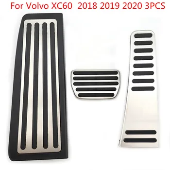 Za Volvo XC60 XC90 S90 2017 2018 2019 2020 iz Nerjavečega Jekla Avto Plin Zavorni Pedal Sklopke Noge Pedal Plošča Pokrov