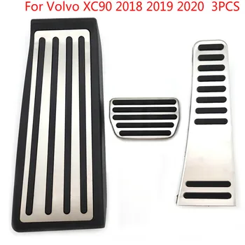 Za Volvo XC60 XC90 S90 2017 2018 2019 2020 iz Nerjavečega Jekla Avto Plin Zavorni Pedal Sklopke Noge Pedal Plošča Pokrov