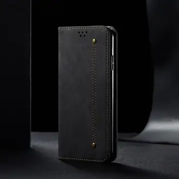 Za Xiaomi Redmi Opomba 9 primeru Telefon Usnja Flip Stojalo Pokrov Denarnice Primeru XiaoMi 10 lite A3 POCO X2 X3 F2 Magnetni Anti-padec pokrov
