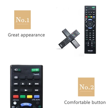 Zamenjava ABS Doma Delov Digitalni Dodatki Baterija Upravlja Smart TV Stikalo Elektronski Daljinski upravljalnik Za SONY RM ED053