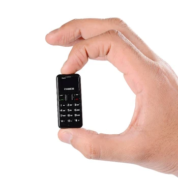 ZANCO 2pcs drobne t1 Svetu Najmanjši telefon Mobilni Telefon voice changer telefon Odklenjen telefon kupi zdaj z brezplačno 2pc BT slušalke
