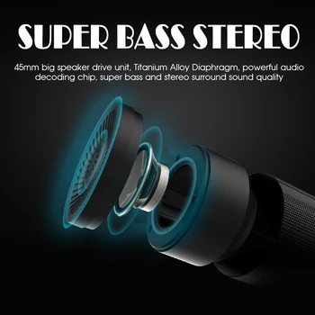 ZEALOT S5 2 Prenosni Bluetooth Brezžični Zvočnik Stereo Subwoofer Stolpec TF Kartice USB Flash Disk AUX Predvajanjem Mikrofon