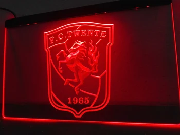 ZH001r - FC Twente Enschede Eredivisie Nogomet LED Neon Znak