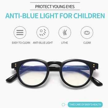 Zilead Anti-Modra otroška Očala Prekrita Film Objektiv Visoke Ločljivosti, Udoben In Lep Prepustnostjo Svetlobe 72 Obravnavi Očala
