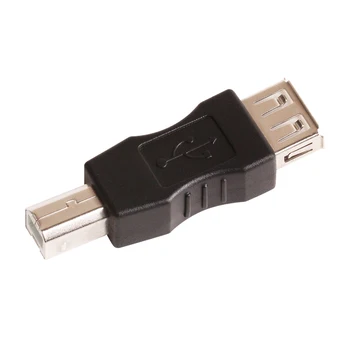 ZJT02 USB A ženski B moški pretvornik vmesnik USB AF za BM Pretvorbo Moškega v B Moški 100 kozarcev/veliko