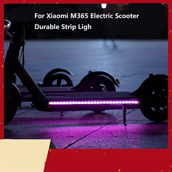 Zložljivi LED Trak Svetilka Za Xiaomi Mijia M365 & Pro Električni Skuter Skateboard Noč Kolesarjenje Varnost Dekorativne Luči
