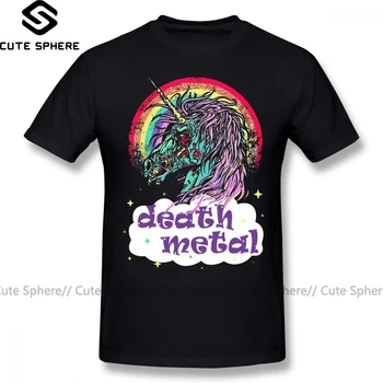 Zombi T Shirt Zombi Samorog Death Metal T-Shirt Smešno 100 Cotton Tee Majica Fashion Velik Grafični Moških Kratkimi Rokavi Tshirt