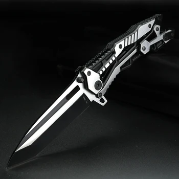 Zunanja Zložljiva Žepni Nož Črna Zložljiva Rezilo Noži Divje Lovski Nož EOS Orodje pri sebi Nož z Žep Izrezka
