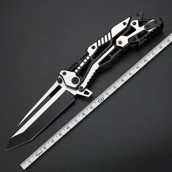 Zunanja Zložljiva Žepni Nož Črna Zložljiva Rezilo Noži Divje Lovski Nož EOS Orodje pri sebi Nož z Žep Izrezka