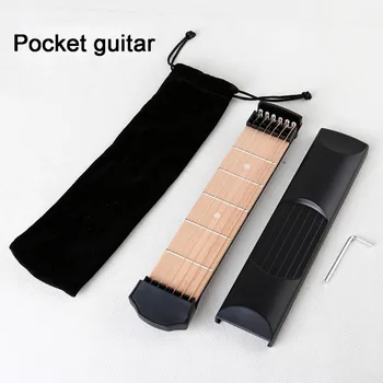 Šest-linija lesenih žep kitara, priporočljiva za začetnike kitara prenosni kitaro, kitaro za začetnike kitara praksi