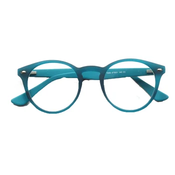 Ženske Okrogle Očala Okvirji Moški Modni Eyeglass Okvirji Svetlo Modra Navy Rumeno Vijolično Roza Prugasta Acetat optična očala Okvirji